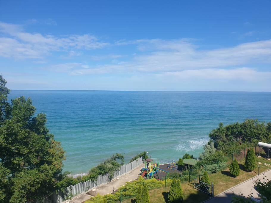 Studio Silver Terace With Sea View For 4 Person Byala  Luaran gambar