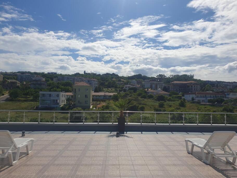 Studio Silver Terace With Sea View For 4 Person Byala  Luaran gambar